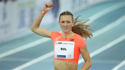 Femke Bol breaks 400m indoor world record at Dutch nationals