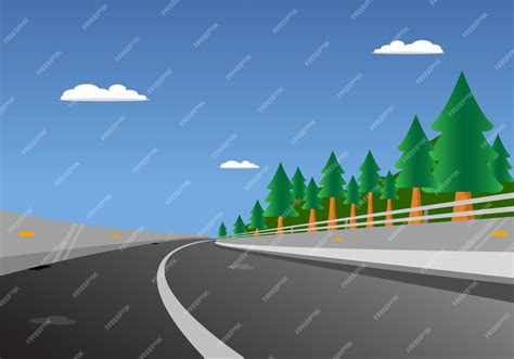 Premium Vector | Road street background vector