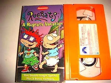 Orange Nickelodeon VHS tapes. : nostalgia