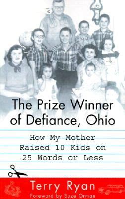 The Prize Winner of Defiance, Ohio - Terry Ryan | Book discussion, Book club books, Book worth ...