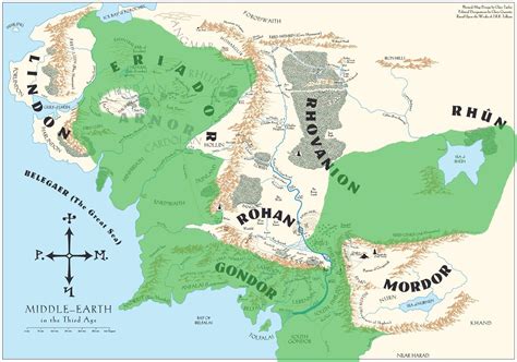 lord of the rings - Is Rohan the same (country) as Arnor? - Science Fiction & Fantasy Stack Exchange