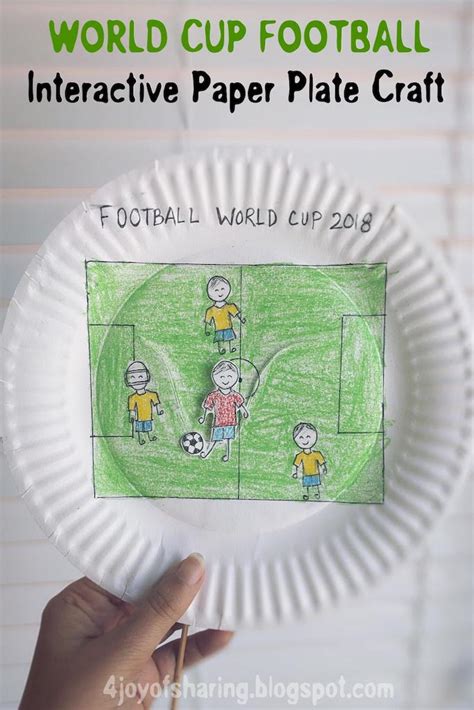 World Cup Football Craft For Kids - The Joy of Sharing