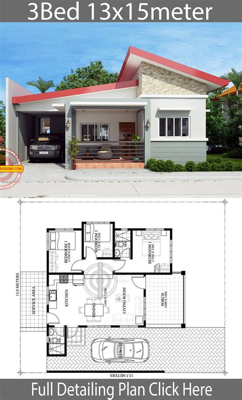 Pictures Of 3 Bedroom House Plans 3 Bedroom House Plan With Photos ...