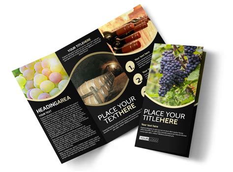 Winery & Wine Making Brochure Template | MyCreativeShop