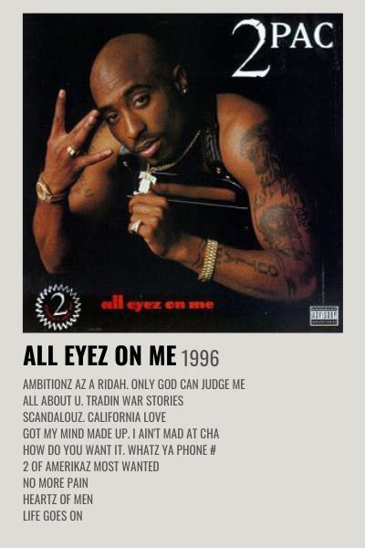 all eyez on me - 2pac | Music poster ideas, Rap album covers, Music poster