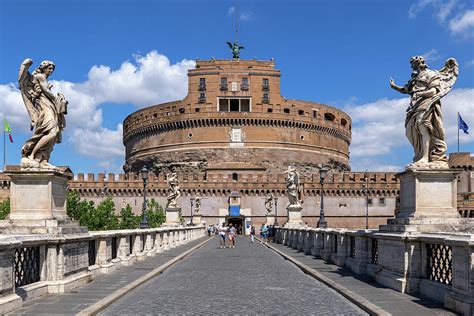 Castel Sant Angelo And Bridge In Rome Photograph by Artur Bogacki - Pixels