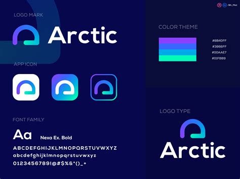 Arctic Logo by Bh Mist on Dribbble