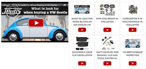 Vintage VW Parts & Classic VW Parts for Bug, Beetle, Bus & More.