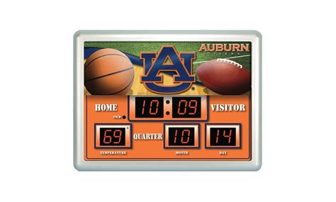 NCAA Scoreboard Wall Clocks | Groupon Goods