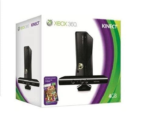 Amazon.com: Xbox 360 Slim 4GB with Kinect : Video Games