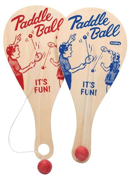 New Classic Wooden Paddle Ball Game Beach Paddle Ball Game Outdoor Best Gift #Schylling | Paddle ...