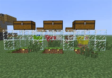 Wool farm and cooked porkchop/steak farm Minecraft Map