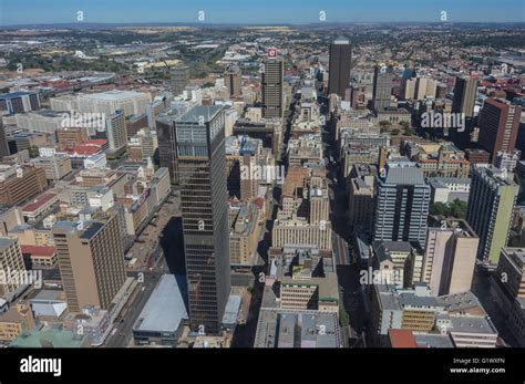 The Johannesburg city skyline Stock Photo - Alamy