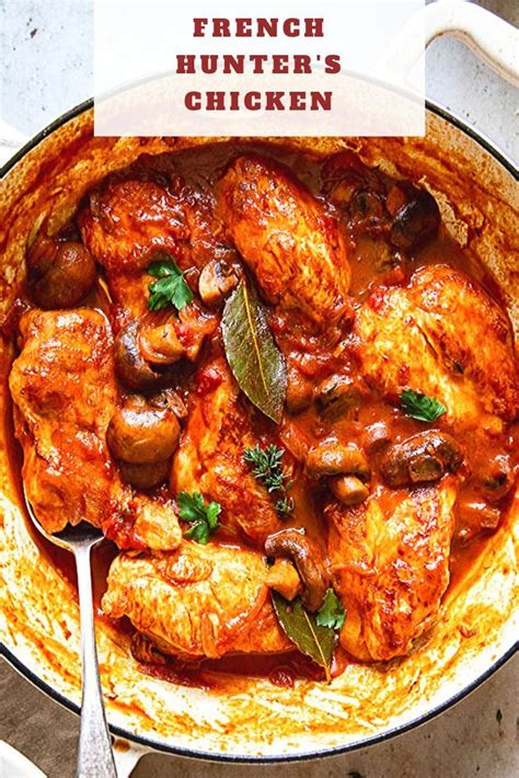 Chicken Chasseur Recipe | Tamarind recipes, Chicken chasseur recipe ...