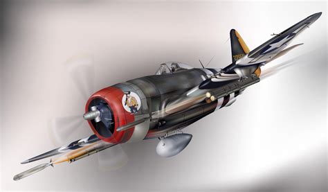 P-47 Thunderbolt by wakdor on DeviantArt