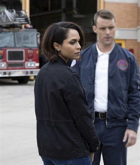 Monica Raymund Chicago Fire S08 Gabriela Dawson Jacket