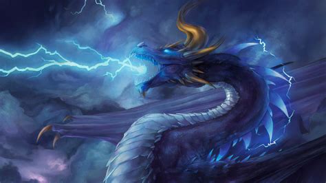 2560x1440 Storm Dragon 1440P Resolution ,HD 4k Wallpapers,Images ...