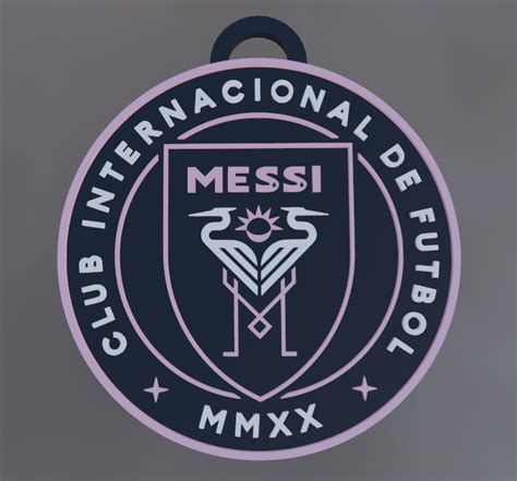 STL-Datei Inter Miami Messi-Schild 2023・Design für den 3D-Druck zum ...