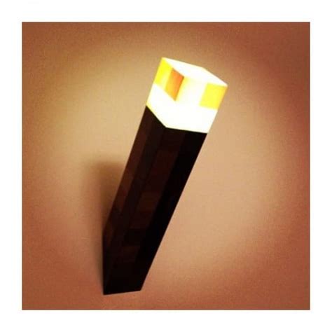 Minecraft Torch LED Minecraft Light Up Torch Flashlight | Toy Game Shop