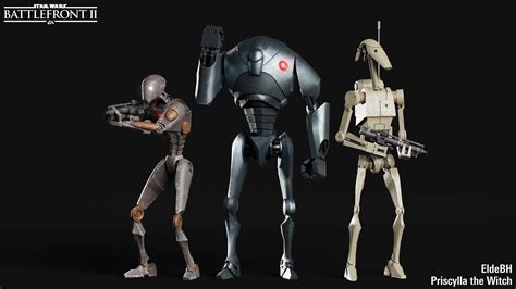 Clone wars Battle Droids at Star Wars: Battlefront II (2017) Nexus ...