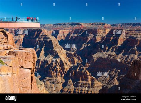 Grand Canyon Skywalk, Hualapai Reservation, Grand Canyon National Park, Arizona, Usa, America ...