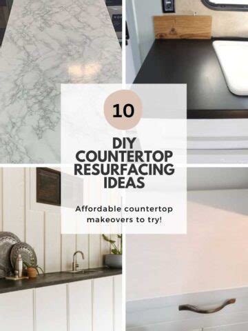 10 Best DIY Kitchen Countertops Resurfacing Ideas