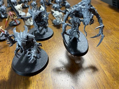 My Tyranid Army so far. I’ve built everything and can’t wait to start painting. The hormagaunt ...