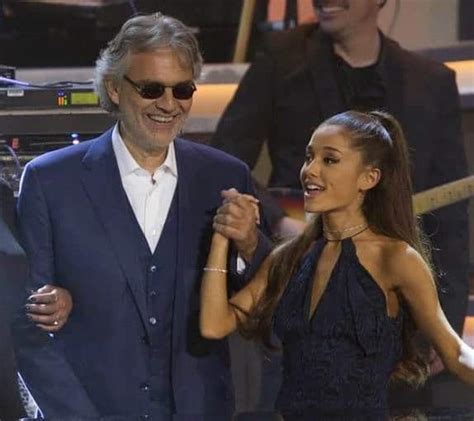 Andrea Bocelli Su Ariana Grande: "L'ho Chiamata Perché Ho Amato La Sua ...