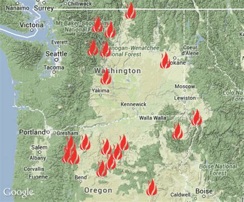 Washington State Fire Map 2024 - Alfi Lottie