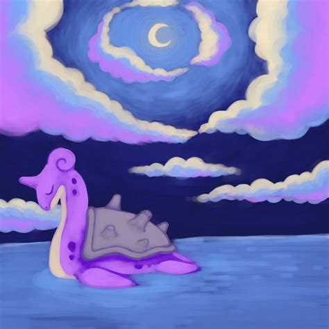 Shiny Lapras by mxeevee on DeviantArt