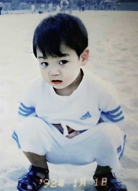 BTS Jungkook and His Starlit Eyes Captured in His Baby Photos | KpopStarz