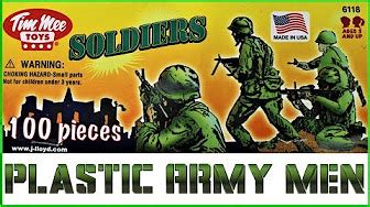 Plastic Toy Army Men and Soldiers - YouTube