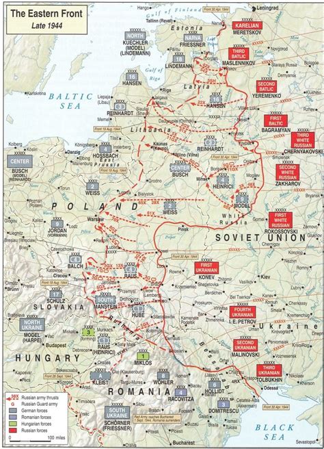 E8 Operation Bagration: | Wwii maps, Historical maps, Military history