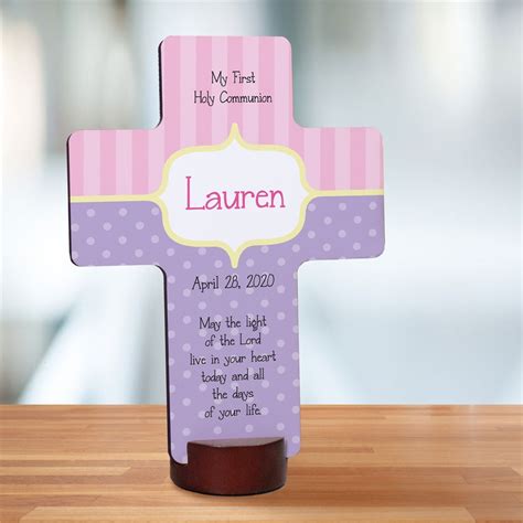 Personalized Holy Communion Cross | GiftsForYouNow