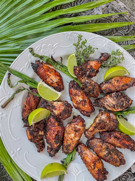 Jamaican Jerk Chicken Wings - Beach Girl Grills