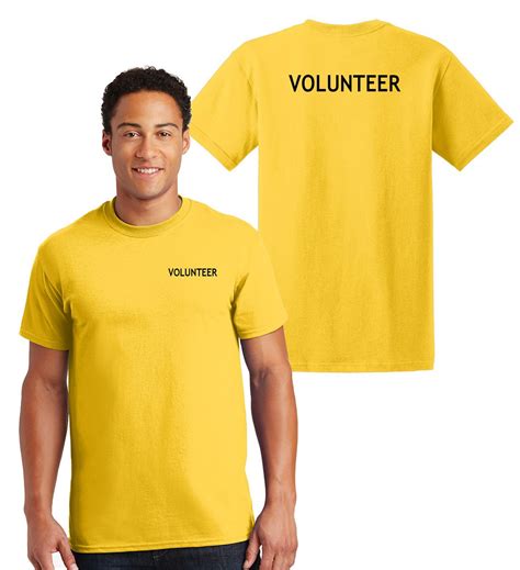 Volunteer T-Shirts - Staff Shirts