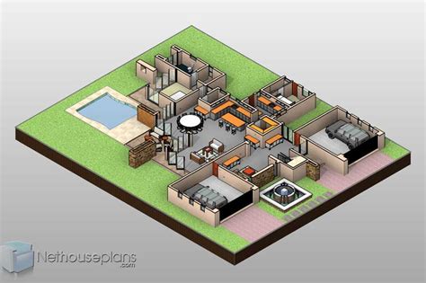 Bedroom Modern House Plans Modern House Designs ...