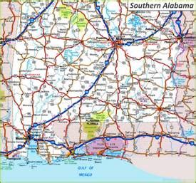 Alabama State Map | USA | Maps of Alabama (AL)