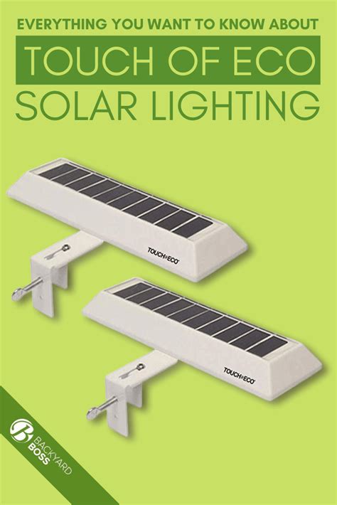 Everything You Want to Know About Touch of Eco Solar Lighting