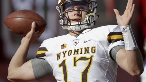 Wyoming Quarterback Josh Allen