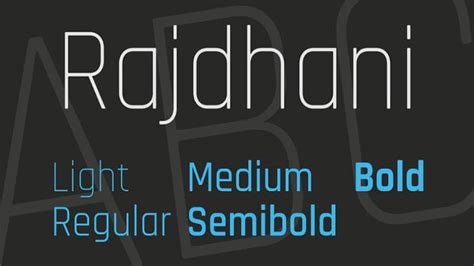 Rajdhani Font Free Download | The Fonts Magazine