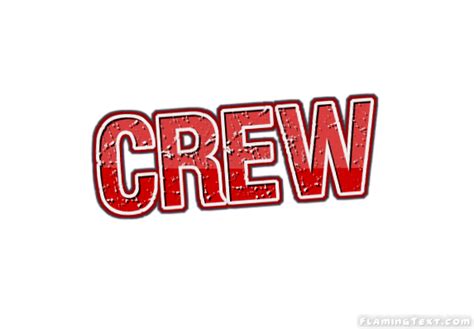 Crew Logo | Free Name Design Tool from Flaming Text