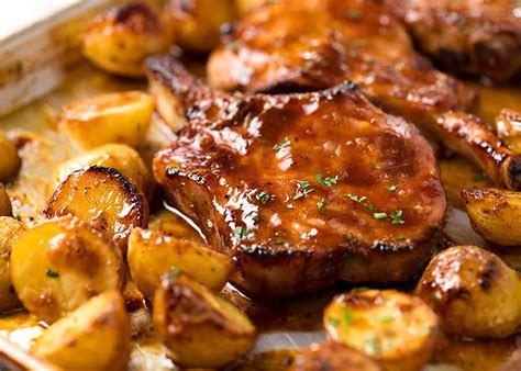 Oven Baked Pork Chops with Potatoes | Recipe | Baked pork chops oven, Baked pork chops, Baked pork