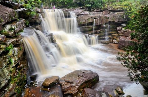 Kampot Hotels - Thansur Bokor Highland Resort: Poporkvil Waterfall - Bokor Mountain (ទឹកធ្លាកពពកវិល)