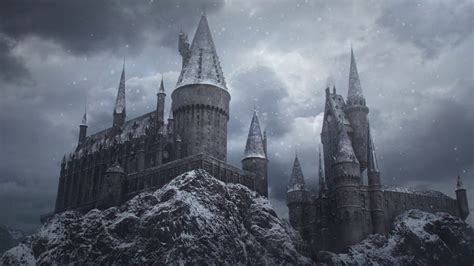 The Wizarding World of Harry Potter: Winter At Hogwarts Ambience ...