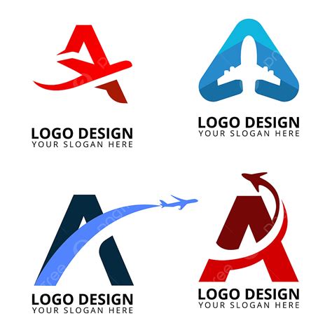 Professional Clipart Vector, Text A Airplane Professional Logo Design ...