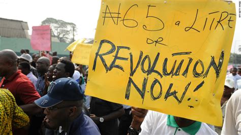 'Searing anger' as Nigerians protest fuel price increase - CNN.com