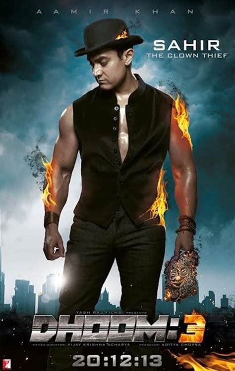 Aamir Khan Dhoom 3 Poster - XciteFun.net