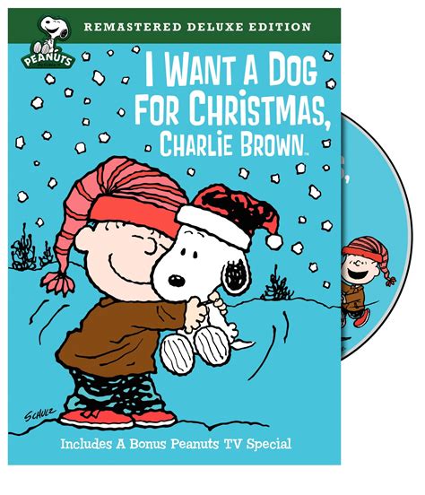 I Want a Dog for Christmas DVD Deluxe Edition Happy New Year Charlie Brown Gift 883929081974 | eBay