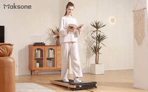 Maksone Wood Under Desk Treadmill